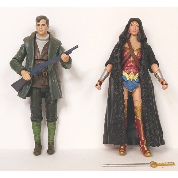 Mattel | Toys | Dc Comics Multiverse Wonder Woman Steve Trevor 2 Action ...